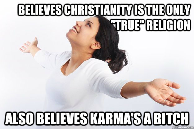 Believes Christianity is the only 