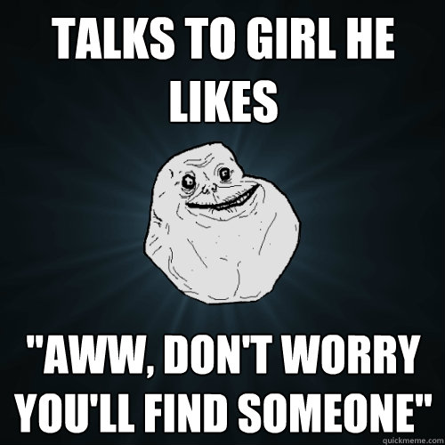 Talks to girl he likes 