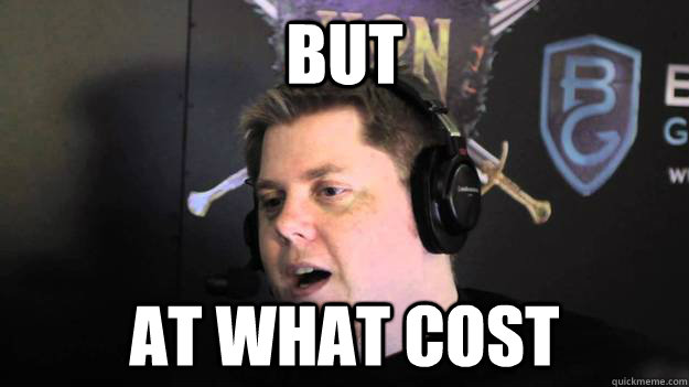 BUT AT WHAT COST - BUT AT WHAT COST  BreakyCPK