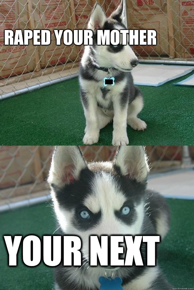 Raped your mother YOUR NEXT  Insanity puppy