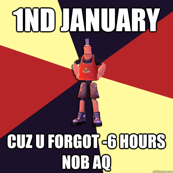 1nd January CUZ U FORGOT -6 HOURS NOB aQ  MicroVolts