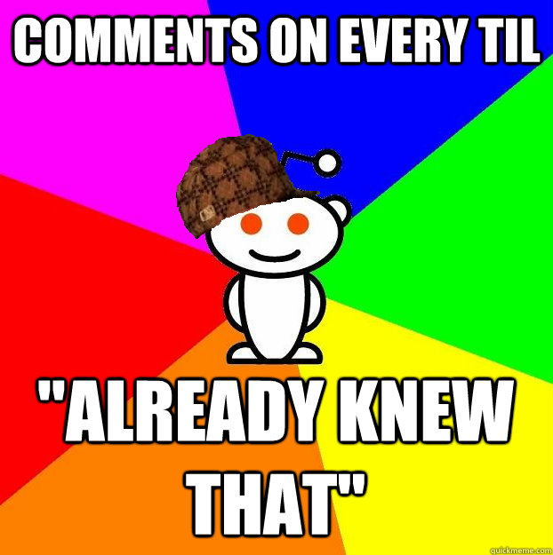 COMMENTS ON EVERY TIL 