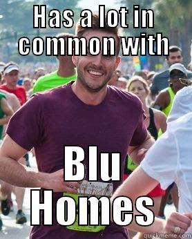 HAS A LOT IN COMMON WITH BLU HOMES Ridiculously photogenic guy