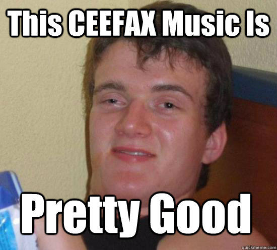 This CEEFAX Music Is Pretty Good  10 Guy