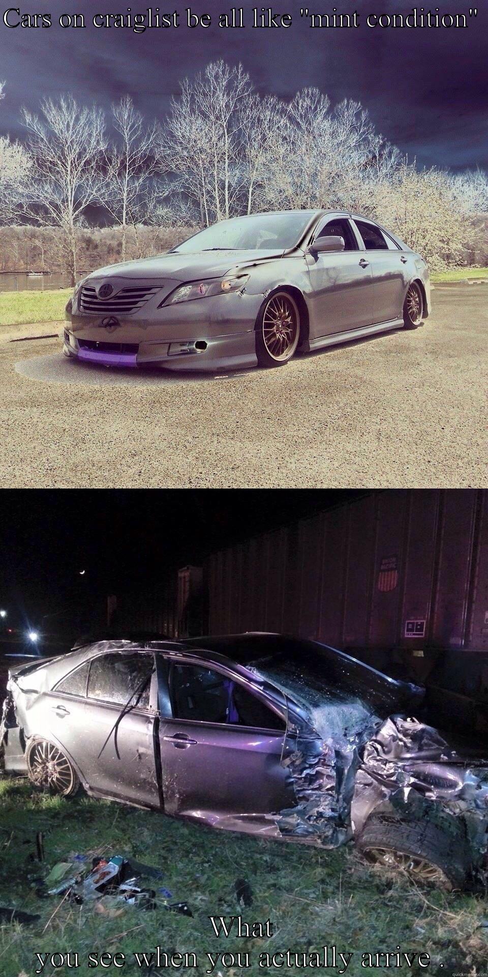 CARS ON CRAIGLIST BE ALL LIKE 