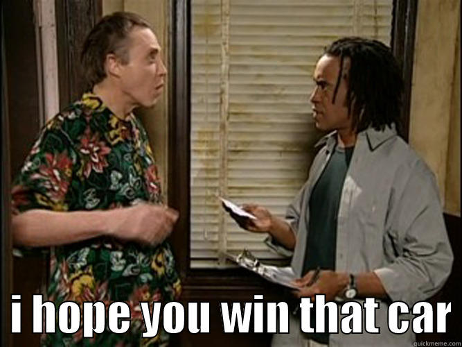 walken census -    I HOPE YOU WIN THAT CAR Misc