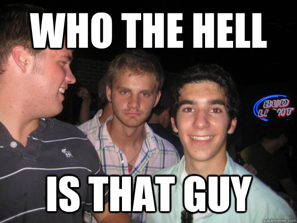 WHO THE HELL  IS THAT GUY - WHO THE HELL  IS THAT GUY  PHOTO CREEP