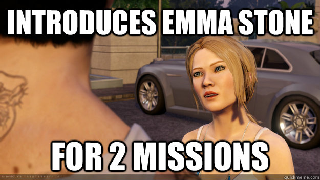 introduces Emma Stone for 2 missions - introduces Emma Stone for 2 missions  Amanda Meme