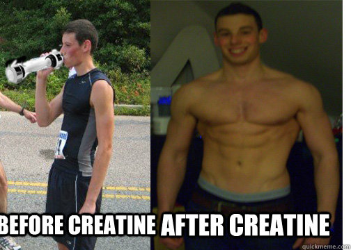 Before creatine After creatine  Kass shake weight