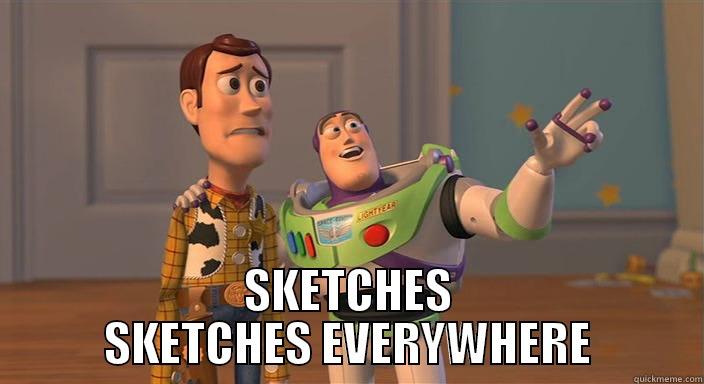  SKETCHES SKETCHES EVERYWHERE Misc