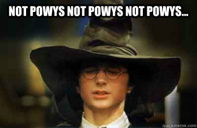 not powys not powys not powys...   SORTING HAT STUDENT
