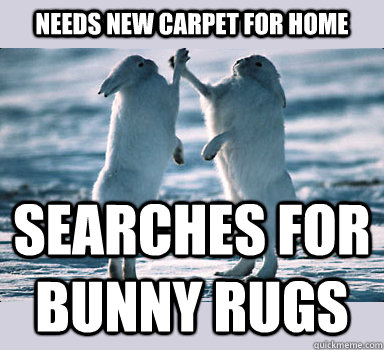 needs new carpet for home searches for bunny rugs  Bunny Bros