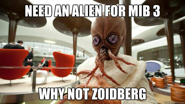 need an alien for mib 3 why not zoidberg - need an alien for mib 3 why not zoidberg  mib3 zoidberg