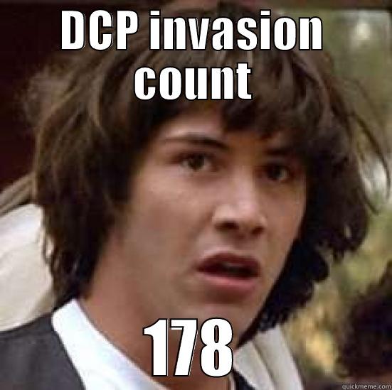 DCP INVASION COUNT 178 conspiracy keanu