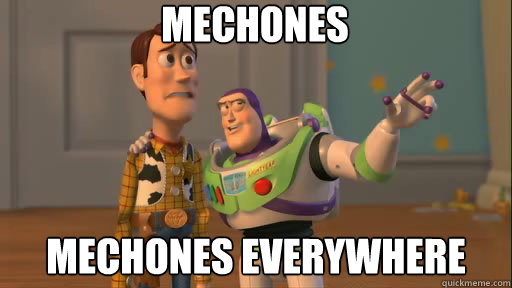 Mechones Mechones everywhere  Everywhere