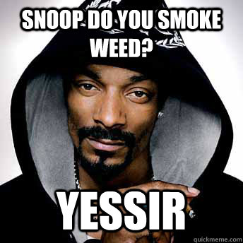 snoop do you smoke weed? yessir - snoop do you smoke weed? yessir  High Snoop