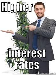 high banker! ol! interest rates!!!! - HIGHER                                                                   INTEREST RATES Misc