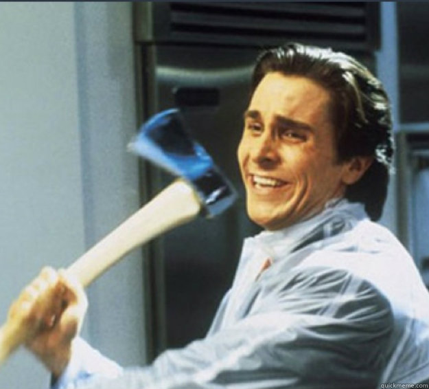   -    smiling axe guy