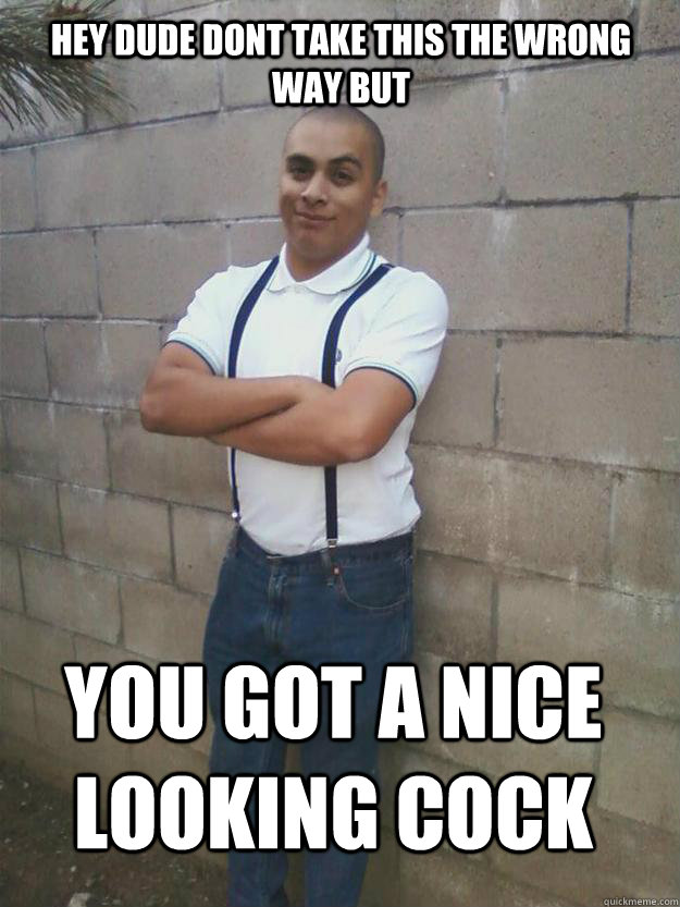 Hey dude dont take this the wrong way but You got a nice looking cock - Hey dude dont take this the wrong way but You got a nice looking cock  Louie The Gay Wall Hugger