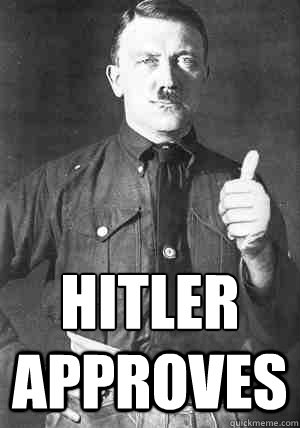 Hitler approves  