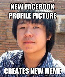 New Facebook Profile Picture Creates new meme  