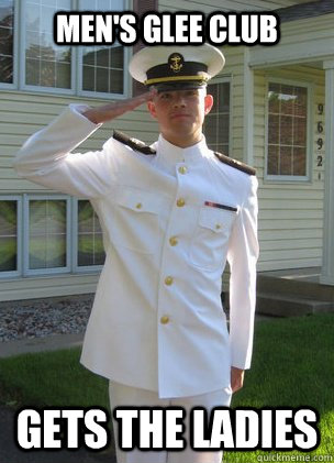 Men's Glee Club Gets the Ladies  Awkward Midshipman