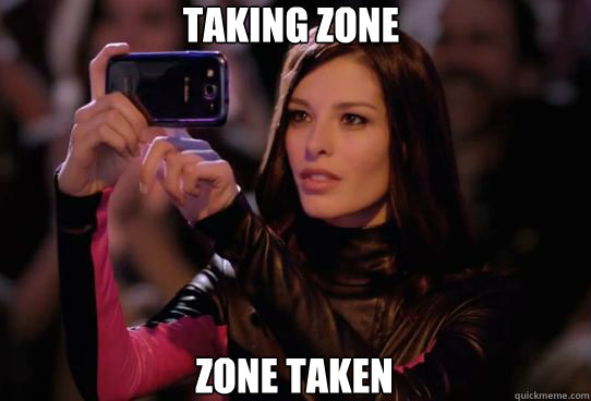 Taking zone ZOne taken  Dumbass T-Mobile Girl