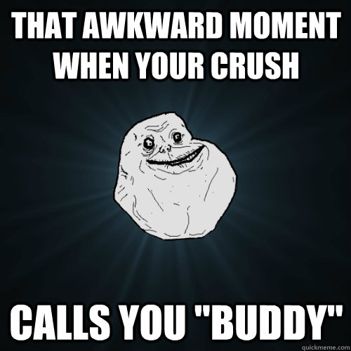 That awkward moment when your crush calls you 