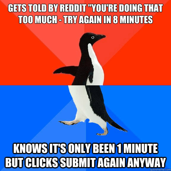 Gets told by Reddit 