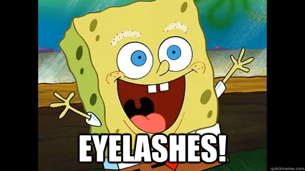  eyelashes!  