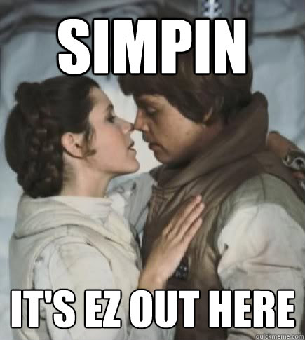 SIMPIN IT'S EZ OUT HERE  Incest win