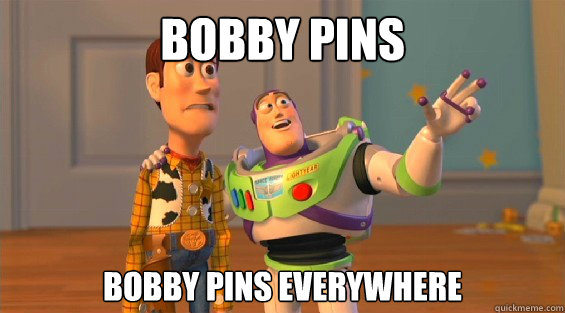Bobby Pins Bobby Pins everywhere   