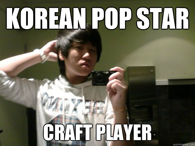 korean pop star craft player  Korean