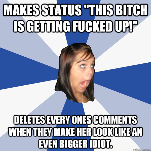 Makes status 