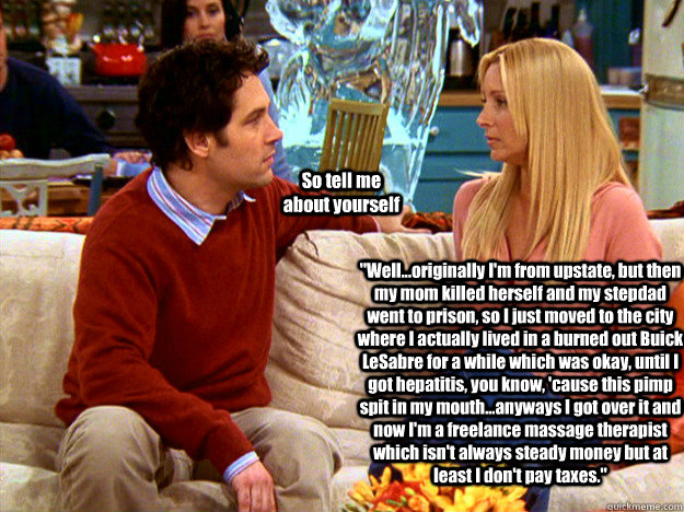 So tell me about yourself