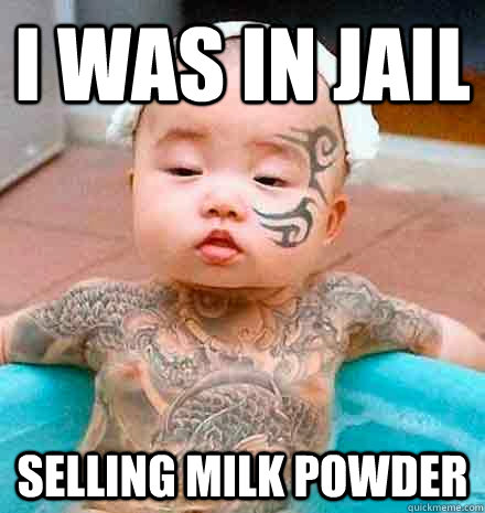 I was in jail selling milk powder - I was in jail selling milk powder  Yakuza Youngster