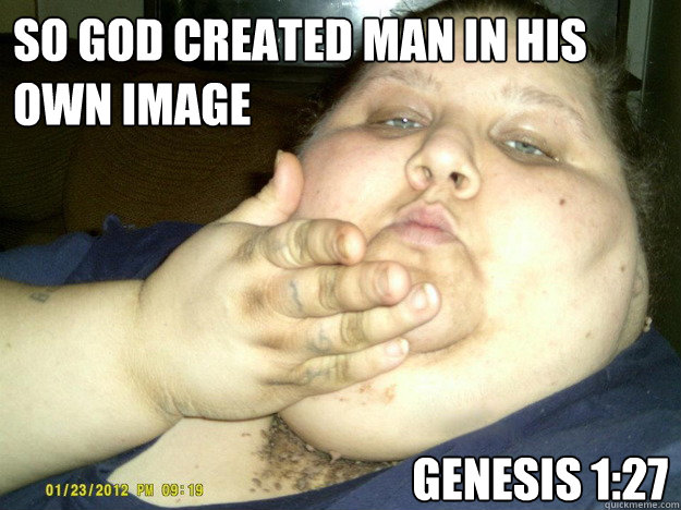 So God created man in his own image Genesis 1:27 - So God created man in his own image Genesis 1:27  In His Own Image