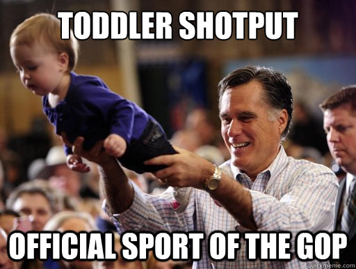 Toddler Shotput Official Sport of the GOP - Toddler Shotput Official Sport of the GOP  Misc