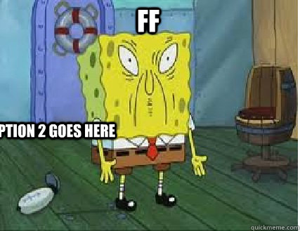 ff Caption 2 goes here  asian spongebob