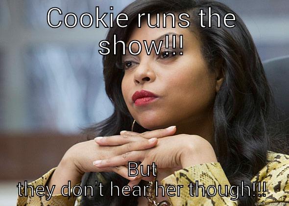 COOKIE RUNS THE SHOW!!! BUT THEY DON'T HEAR HER THOUGH!!! Misc