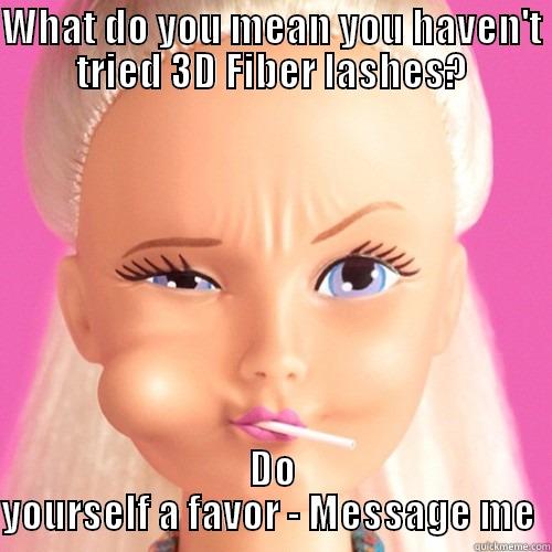 WHAT DO YOU MEAN YOU HAVEN'T TRIED 3D FIBER LASHES? DO YOURSELF A FAVOR - MESSAGE ME  Misc