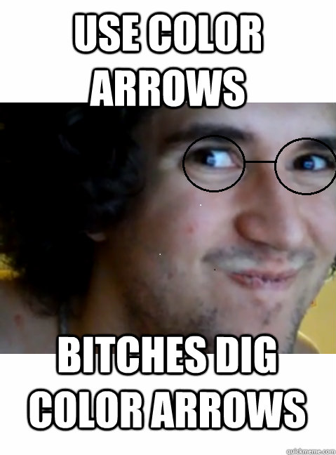 Use color arrows bitches dig color arrows  HIPSTER STEPMANIA