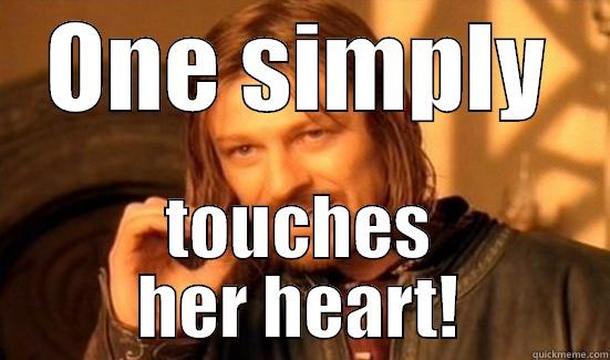 ONE SIMPLY TOUCHES HER HEART! Boromir