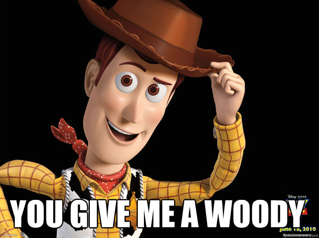you give me a WOODY  Woody