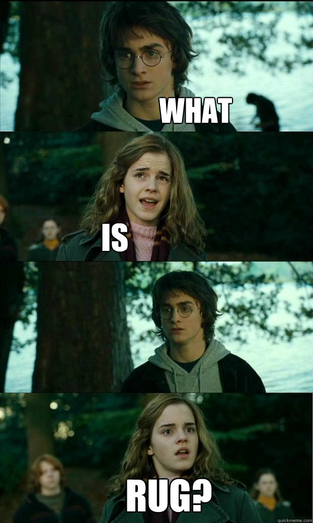 What Is Rug?  Horny Harry