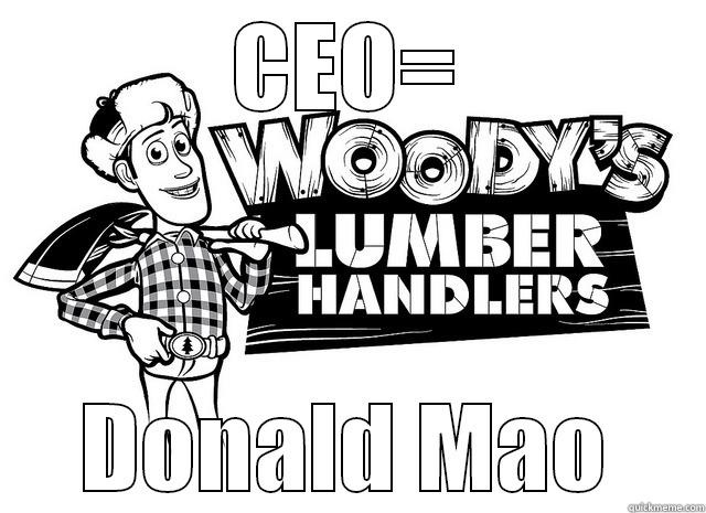 CEO= DONALD MAO Misc