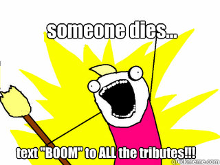 someone dies... text 