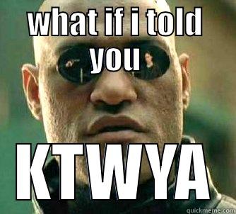 morphing but - WHAT IF I TOLD YOU KTWYA Matrix Morpheus