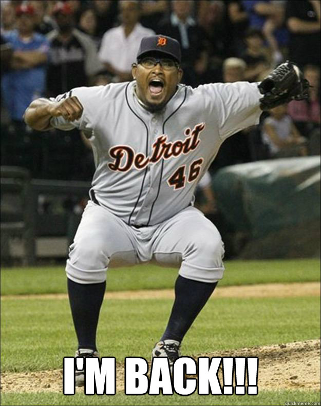  I'M BACK!!!  valverde