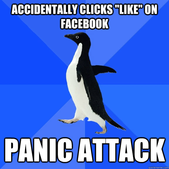 Accidentally clicks 